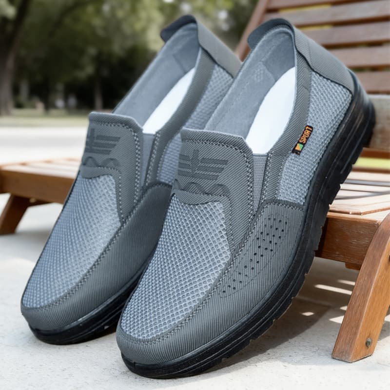 Novo estilo de um Pedal respirável leve sapatos casuais de tamanho grande