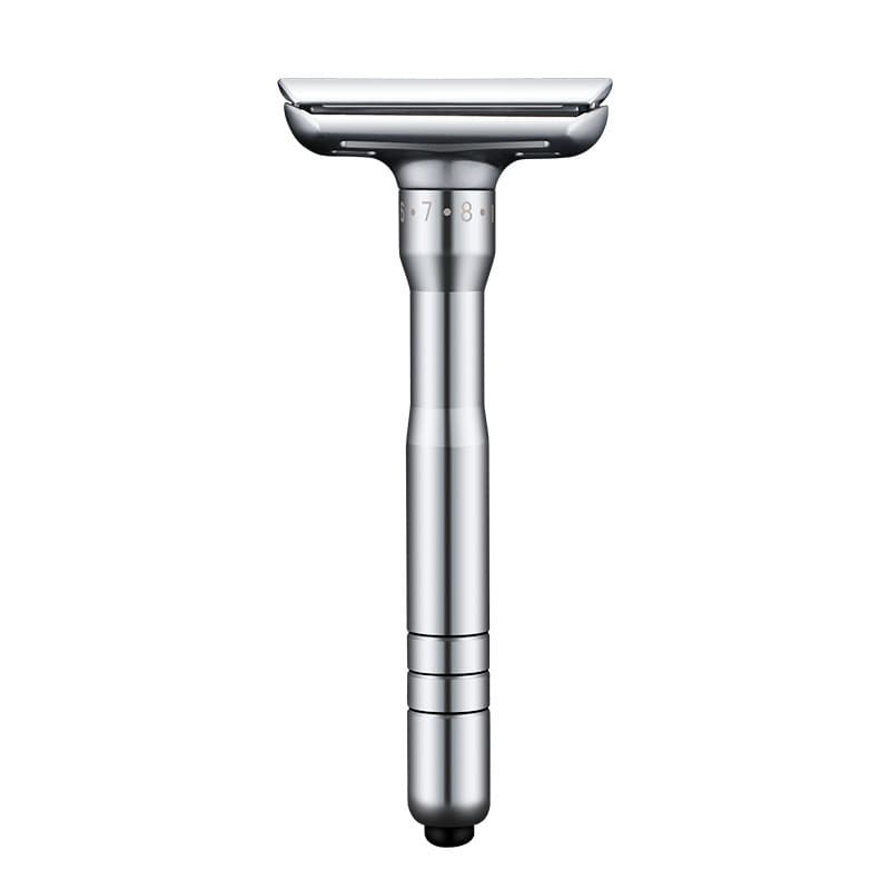 Chaoke ajuste de 8 velocidades nitidez Manual barbear antiquado masculino dupla face folha de aço inoxidável barba202608