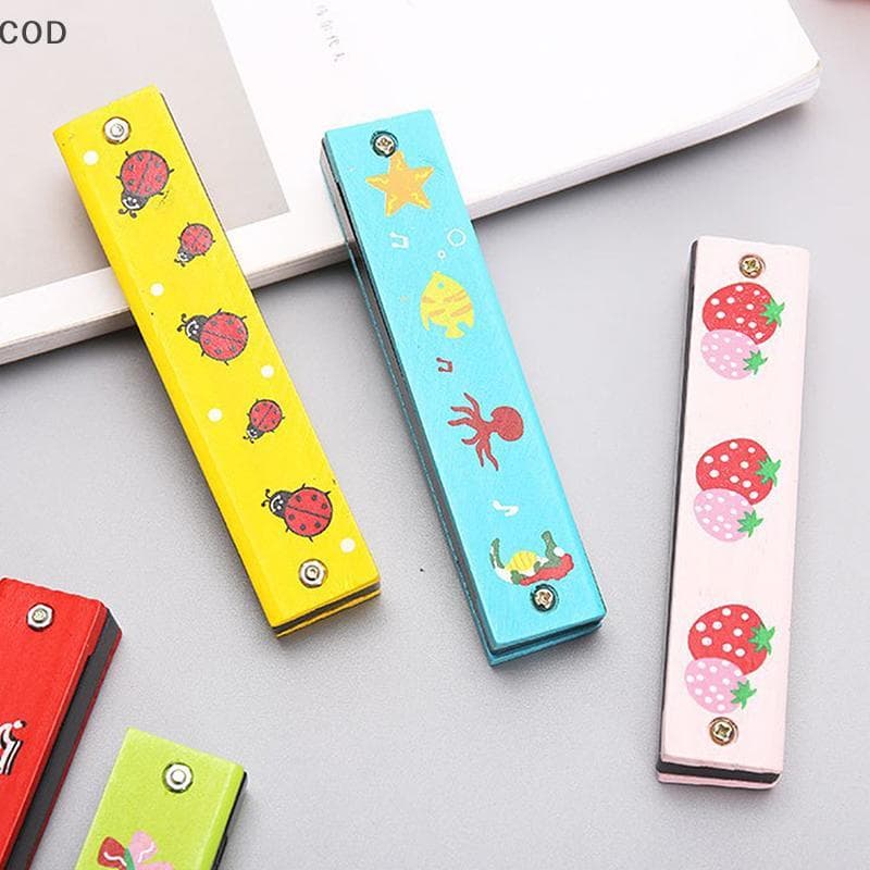 [YSB] Instrumentos Musicais 16 Furos Boca De Sopro Gaita Melódica Para Brinquedos Infantis BR
