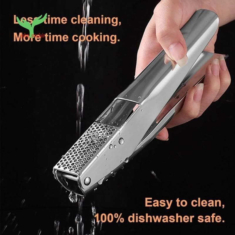 Prensa Manual De Alho Em Aço Inoxidável , Picador , Ferramenta De Cozinha Para