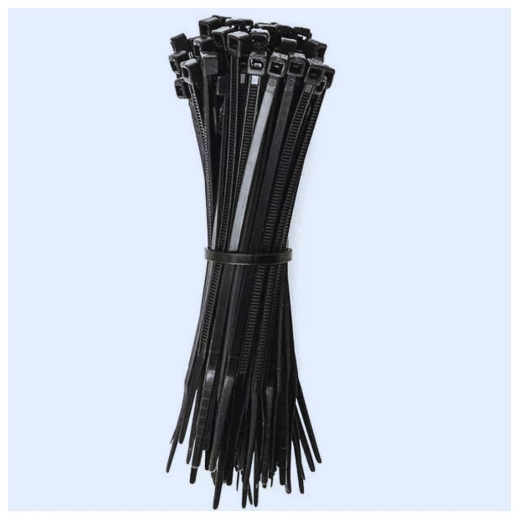 100 Abraçadeiras de Nylon Enforca Gato Braçadeira Cintas Plásticas 10cm - 15cm Branca 2,5x100mm - 2,5 x 150mm