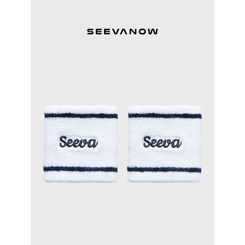 SeevaNow novo estilo tênis esportes pulseira absorvente de suor algodão masculino feminino Badminton toalha bandana suor