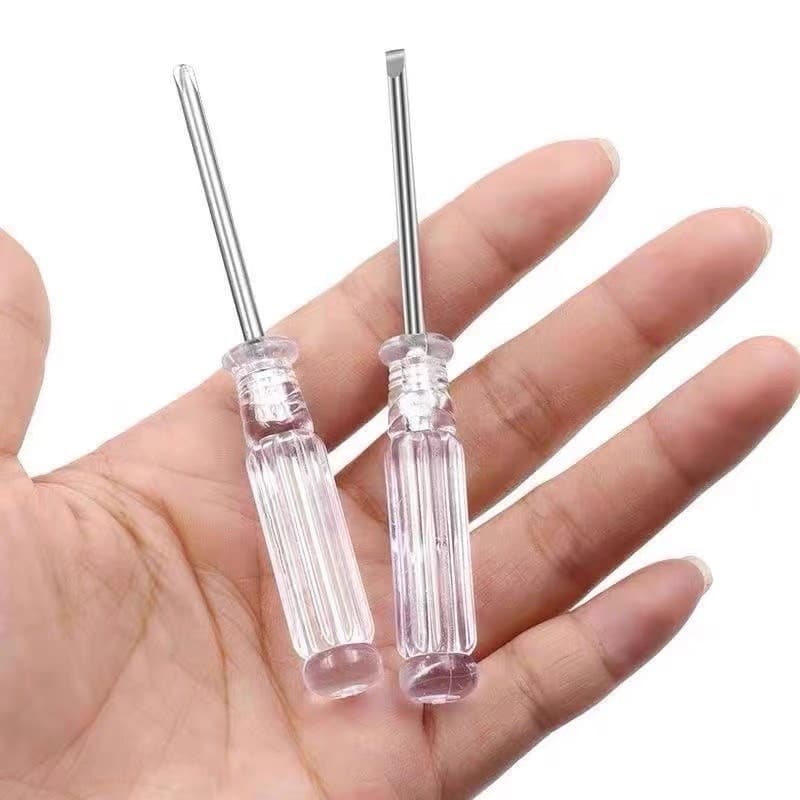 Mini cristal transparente 3.0 Phillips chave de fenda plana multifuncional brinquedo eletrodomésticos entrega pequena ch