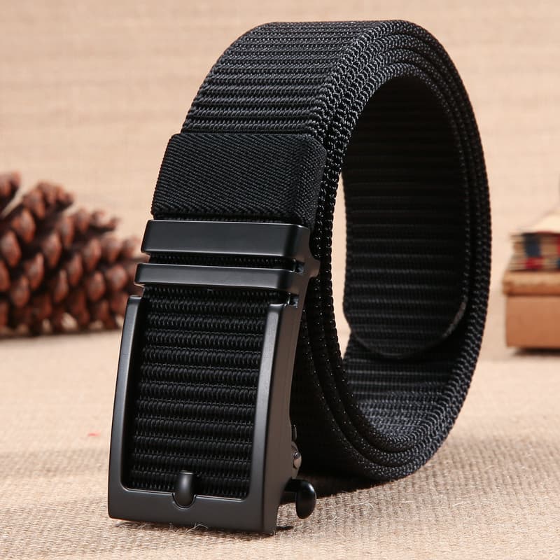 Cinto de fivela automática masculino, roupa íntima da moda, macacão de estudante jovem, cinto de moda masculina, cinto d