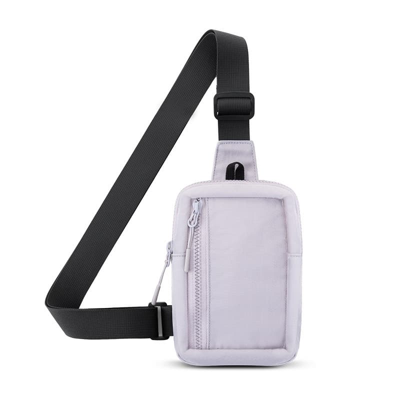 Novo saco do mensageiro de um ombro dos homens Mini à prova dwaterproof água saco de peito do telefone móvel esportes ao