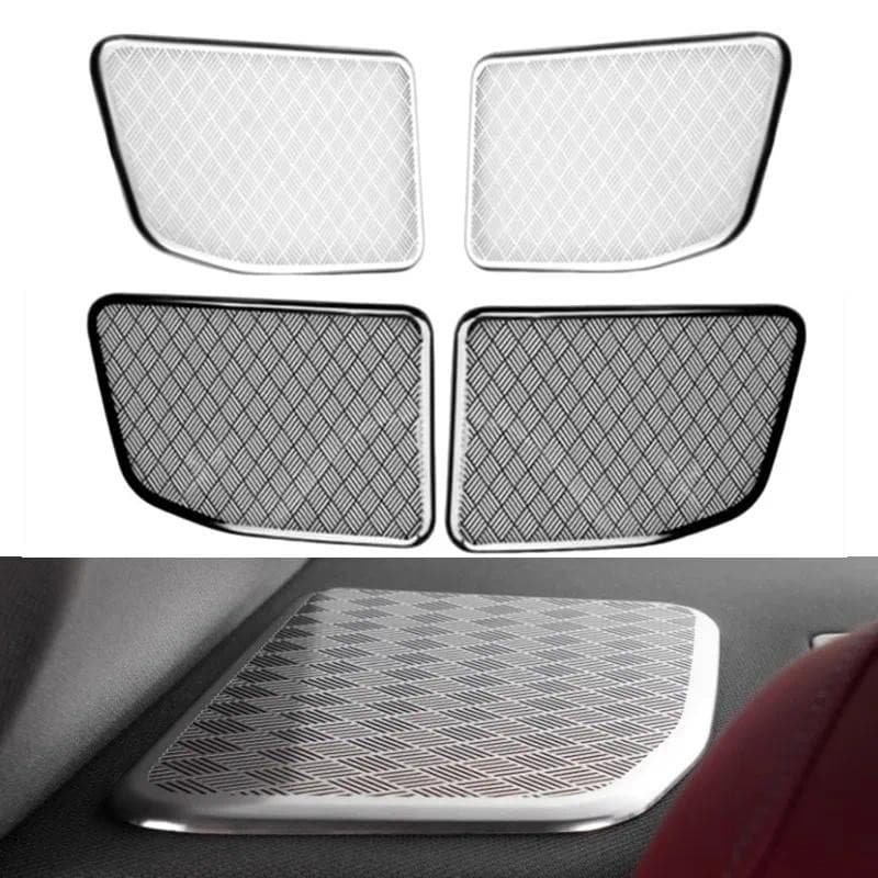 Adesivo De Carro Tweeter Do Assento Traseiro Som Sem Perdas Música Estéreo Alto-Falante Capa De Buzina Para BMW Série 5