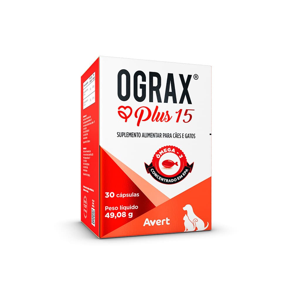 Ograx Plus 15 - 30 cápsulas
