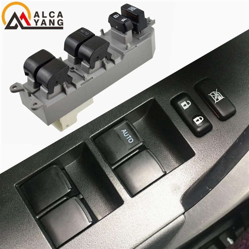 Botão Interruptor De Janela Elétrica Mestre LHD Para Toyota Prius C Camry Highlander Kluger Land Cruiser 84820-33251 848