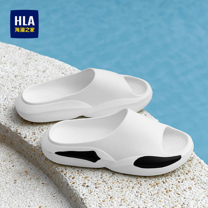 HLA/Hailan House Sapatos Masculinos 2026 Novo Estilo Street Wear Chinelos Masculinos Casuais Na Moda Respirável Exterior