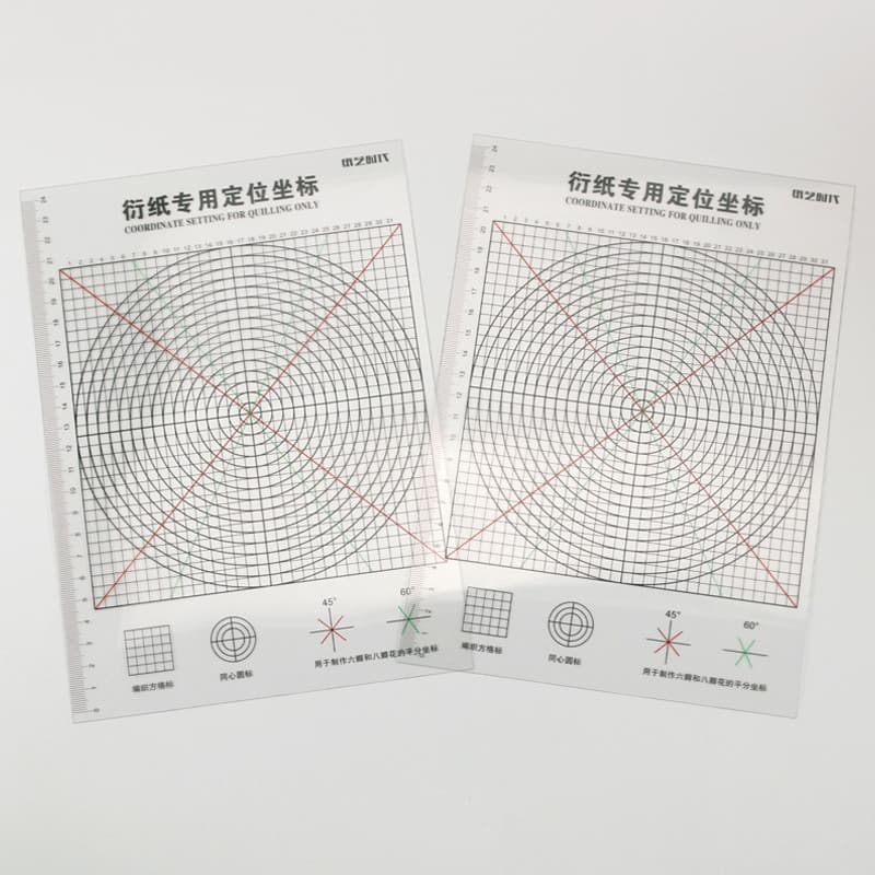 Dedo arte Era derivado papel Peeling folha transparente posicionamento coordenadas transparente Stripper disco ferrament