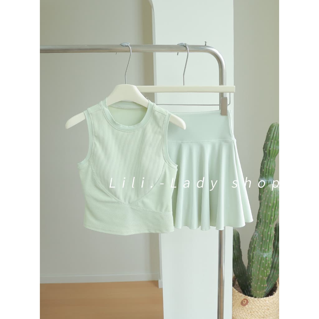 Terno esportivo feminino verão 2025 novo estilo roupas de Yoga correndo Fitness sem mangas colete profissional Pilates r