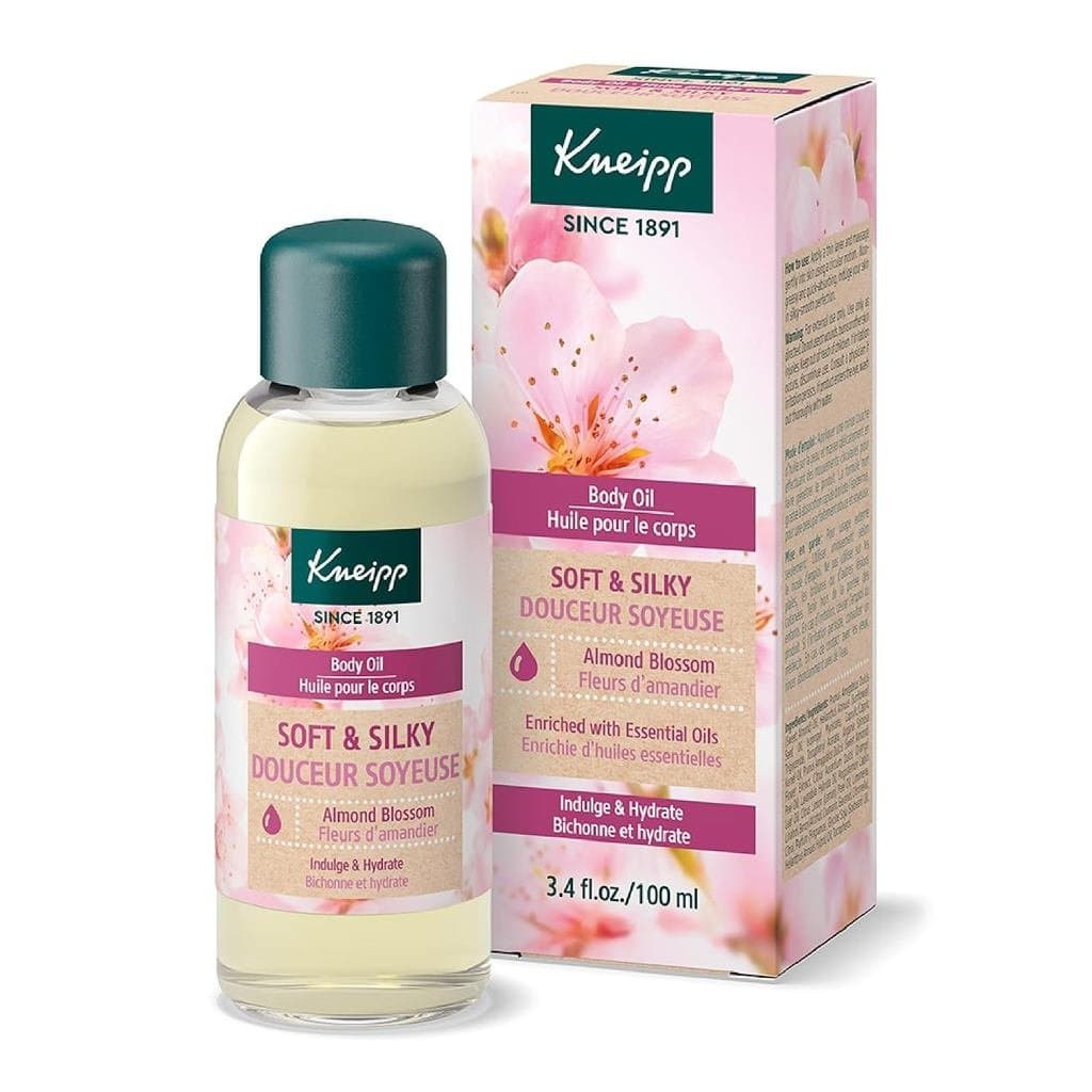 Óleo Corporal Kneipp, Flor de Amendoeira para Pele Macia, 3,38 fl. oz. P8UL