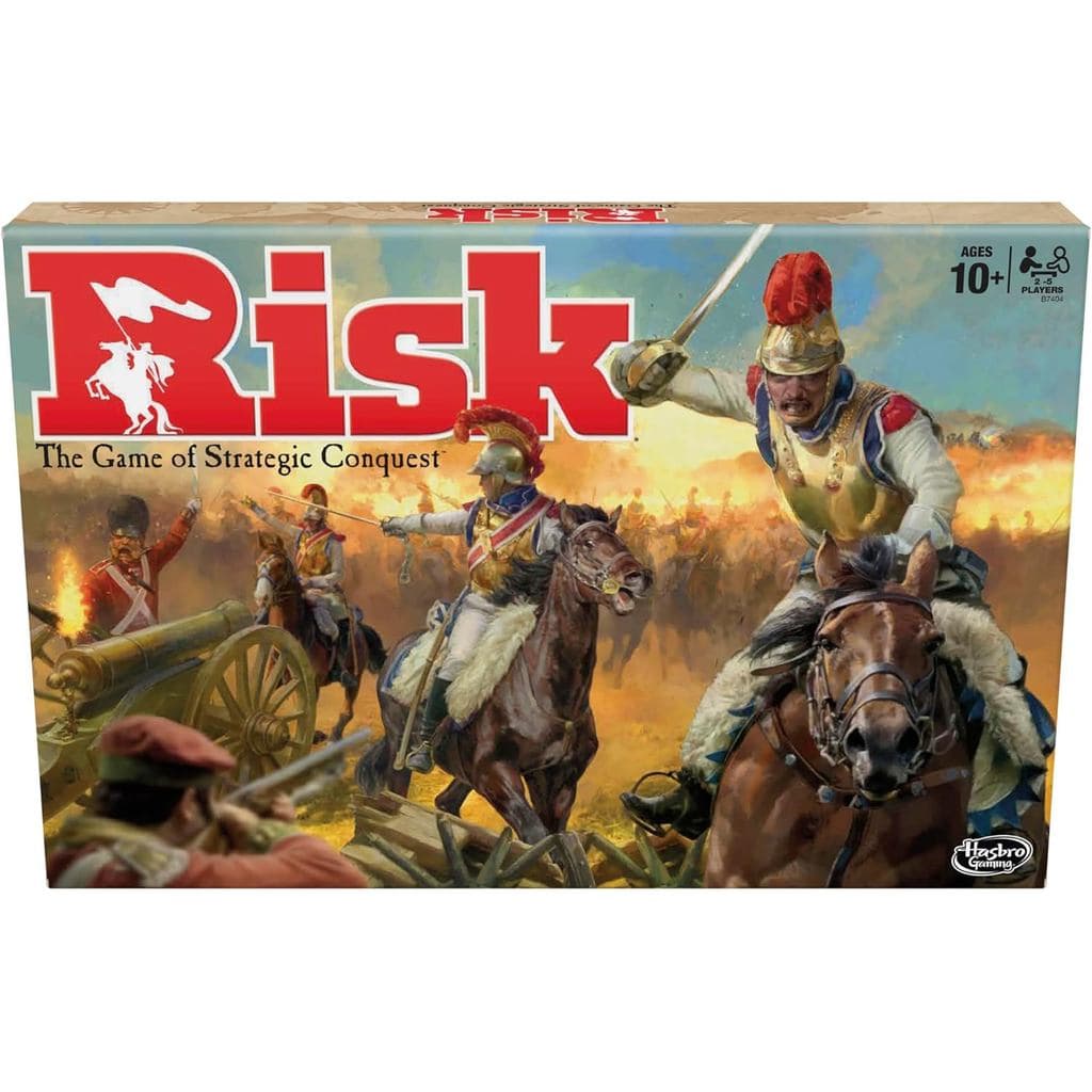 Jogo de Tabuleiro Risk, Jogos de Estratégia para 2-5 Jogadores, Jogos de Tabuleiro de Estratégia para Adolescentes, Adul