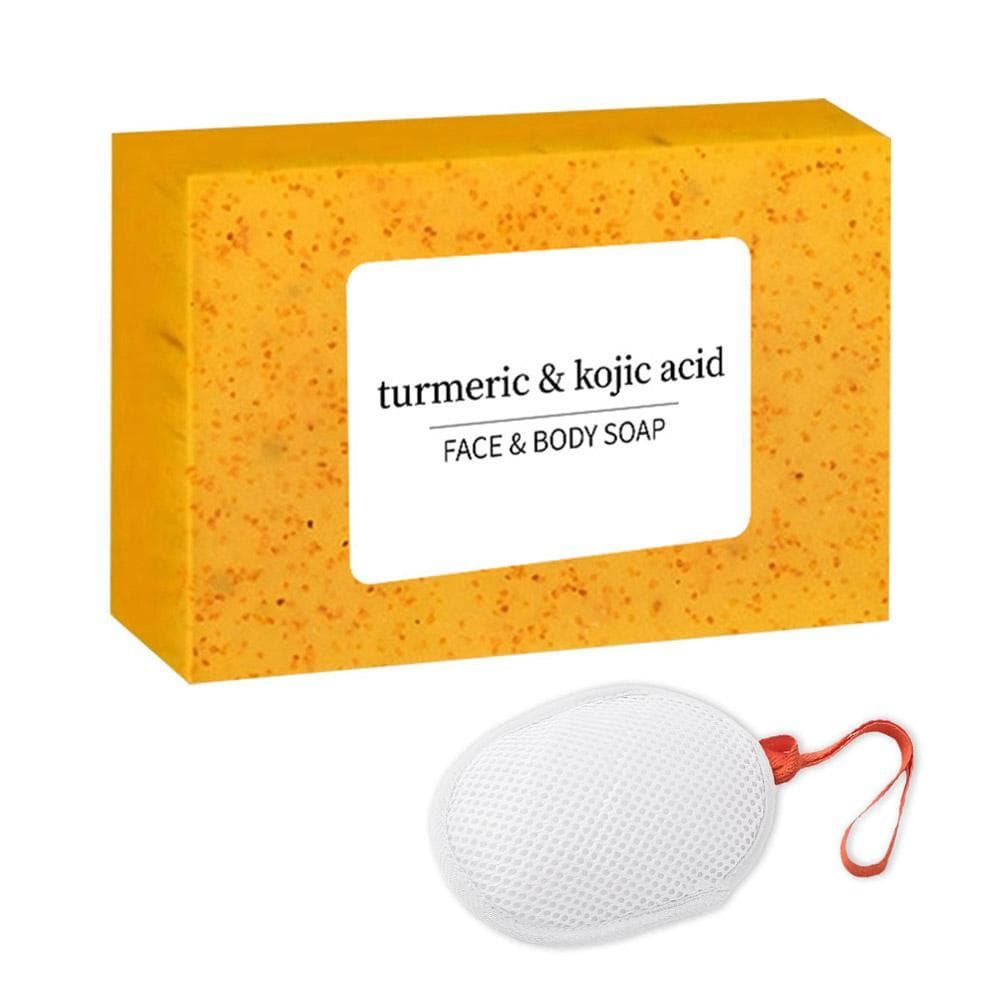 Compre 1 Tomar Com Rede De Bolhas Sabonete Iluminador De Ácido Kójico De Cúrcuma , Cuidados O Corpo , Lavagem Corporal ,
