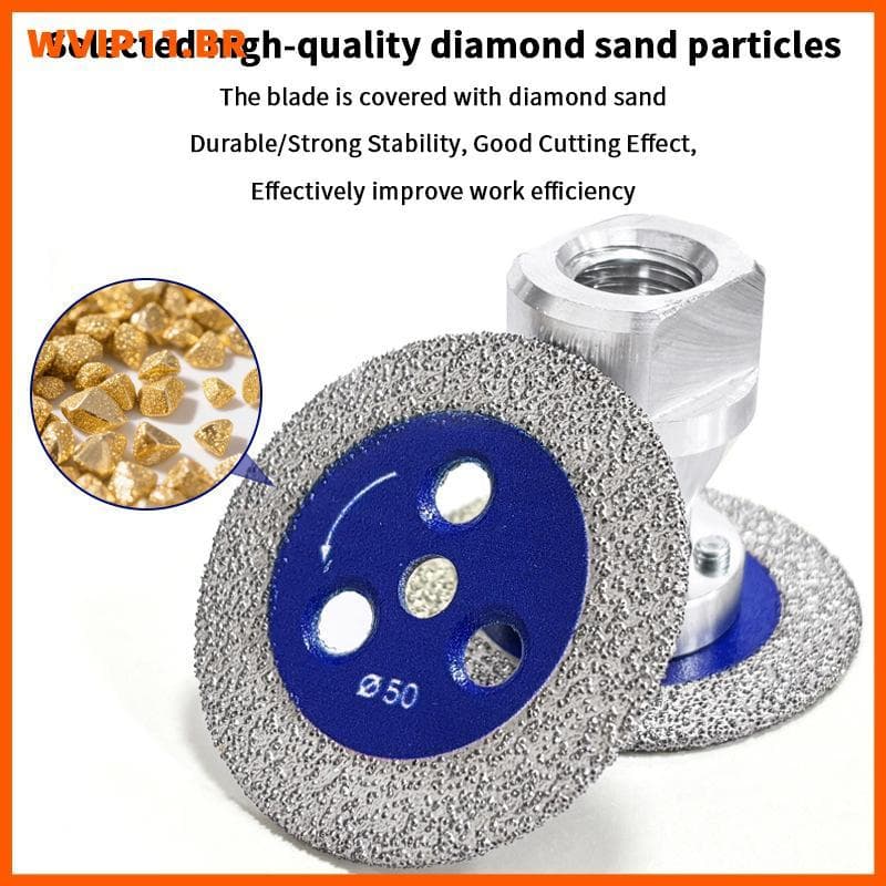 WVIP M14 Diamond Turbo Saw Blade Disco De Flange Removível Para Corte De Concreto De Mármore De Granito BR