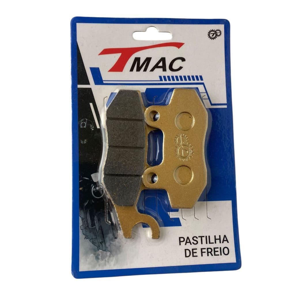 PASTILHA DE FREIO TWISTER 01 A 08 CB300 09 A 15 FAZER 250 06 A 15 YBR 125 01 A 08 DIANTEIRA