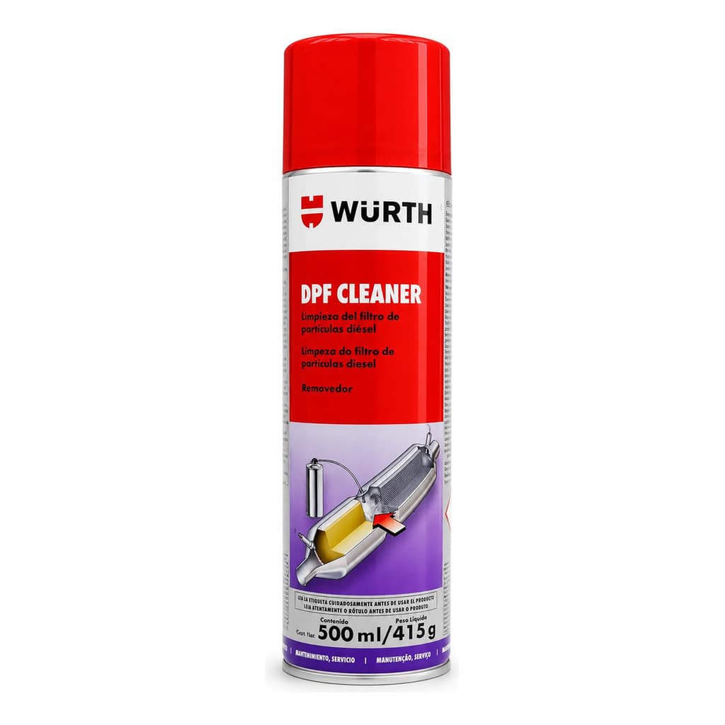 Dpf Cleaner Limpador Filtro De Partículas Diesel 500ml Würth