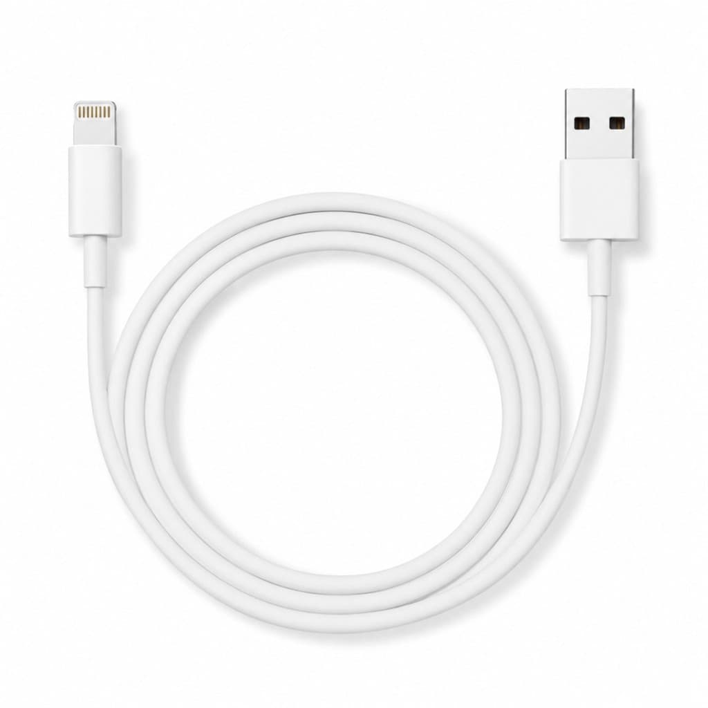 Cabo Carregador iPhon USB Ligh 1m Kapbom Carga Rápida 4.8A com Nota Fiscal