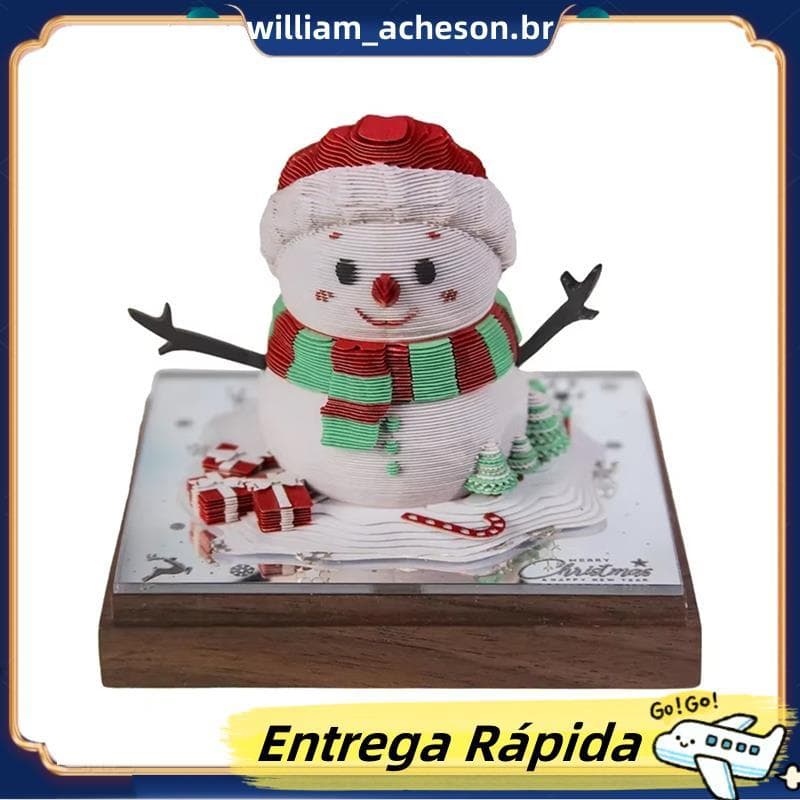 Calendário De Mesa 3D 2025 Calendários Rasgados-Escultura Em Papel DIY , Design Artístico Rasgado , Inclui Notas Adesiva