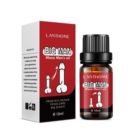 Óleo essencial masculino para cuidado e massagem da área íntima, óleo essencial Juyang.