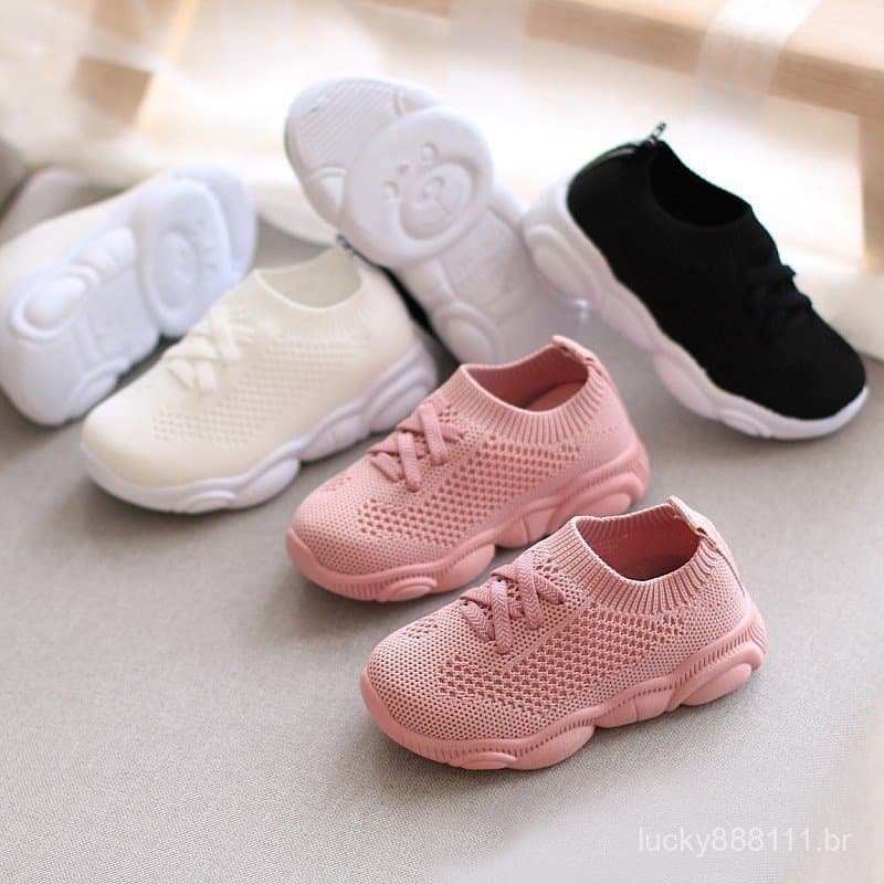Tênis infantil  Tênis Casual para crianças 0-6 anos de idade Sapatos para crianças  Sapatos de bebê Menino Menina