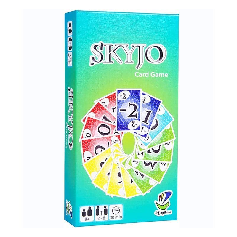 Nova versão em inglês pedido final SKYJO jogo de cartas série jogo de tabuleiro Casual festa jogo de tabuleiro20260829