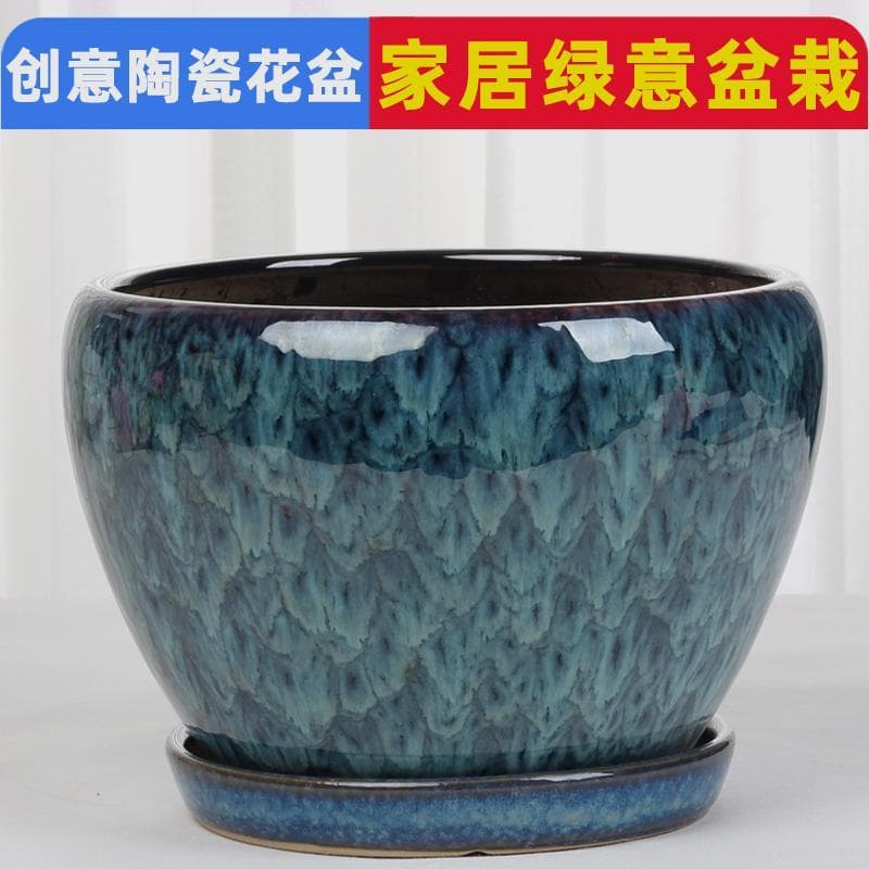 Vaso de cerâmica bonito Triangular ameixa luz dedicada luxo High-End casa vaso enciclopédia