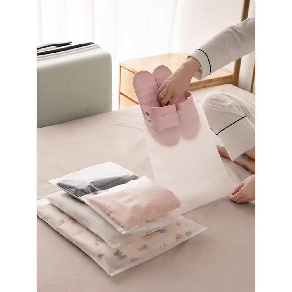 Saco de armazenamento de viagem roupa interior Sub-embalagem roupas de bebê saco selado à prova dwaterproof água bagagem