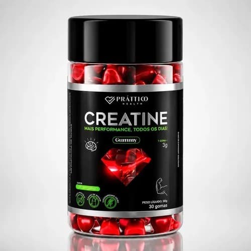 Creatina Gummies Práttico Health Chocolate
