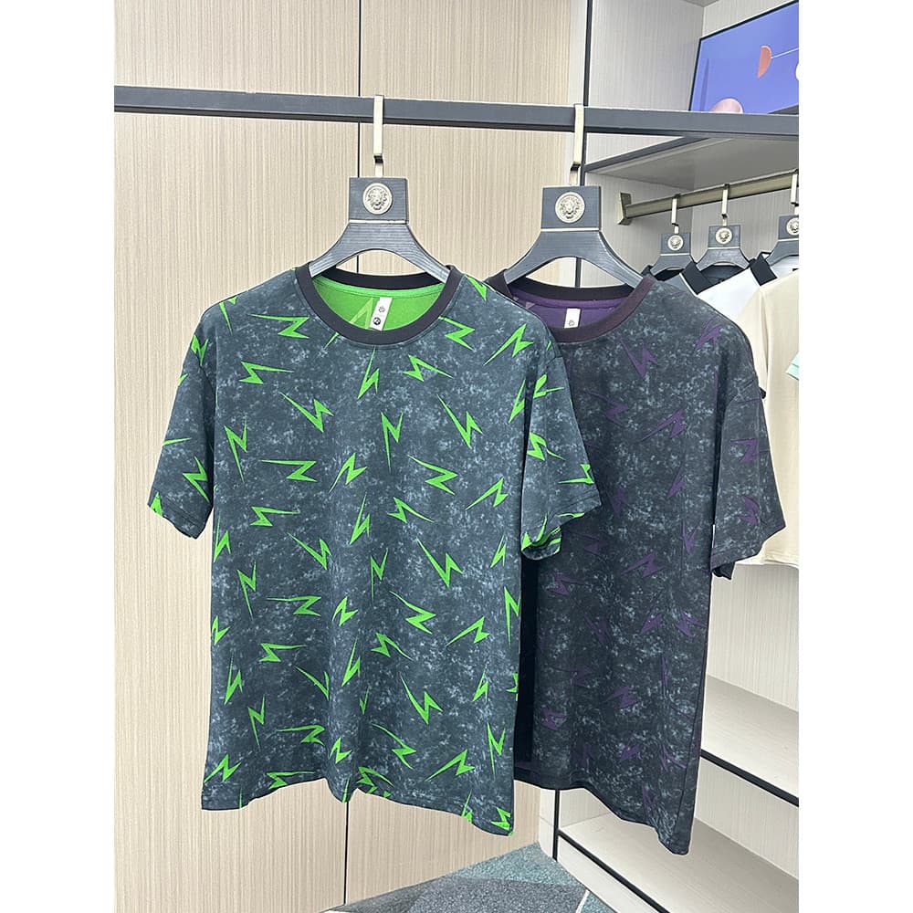 Versão coreana Casual masculina de manga curta camiseta única moda masculina meia manga camiseta masculina verão em torn