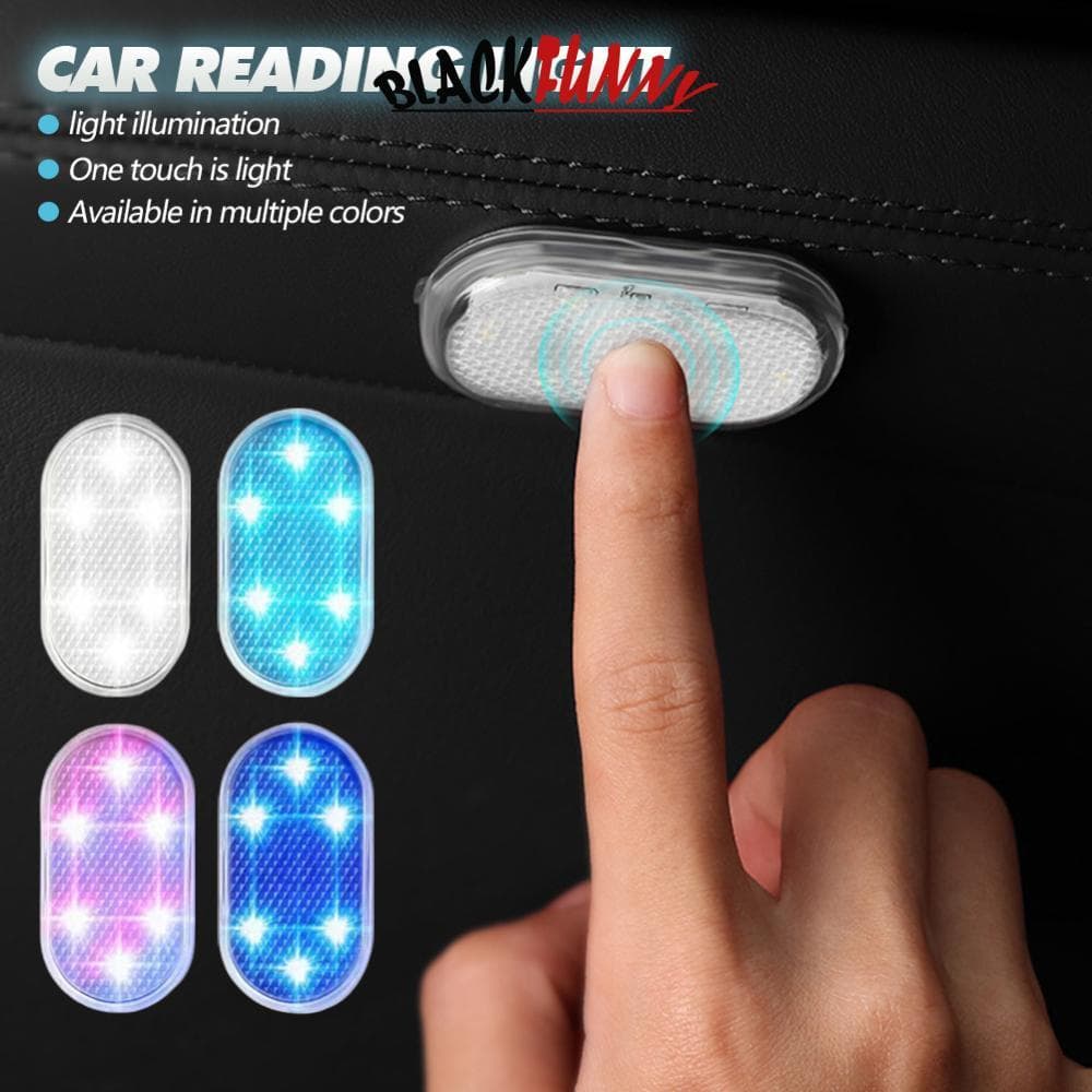 BLACKFUNNY 1Pc Luz Interior Do Carro Auto Teto Lâmpada De Leitura LED Night Light Carregamento USB 5V D3L4