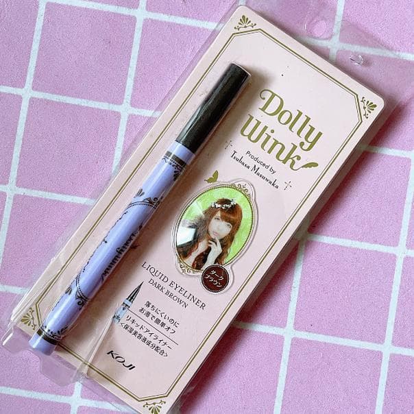 [Estoque pronto] Japão KJ Dollywink Dolly Wink Delineador Deitado Silkworm Pen Coleção de canetas delineadoras líquidas