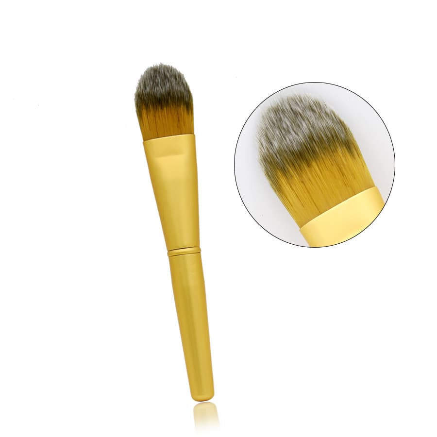 Pincel de base Golden Rod Base líquida BB Cream Foundation Pincel de creme Pincel de corretivo Pincel de máscara Pincel