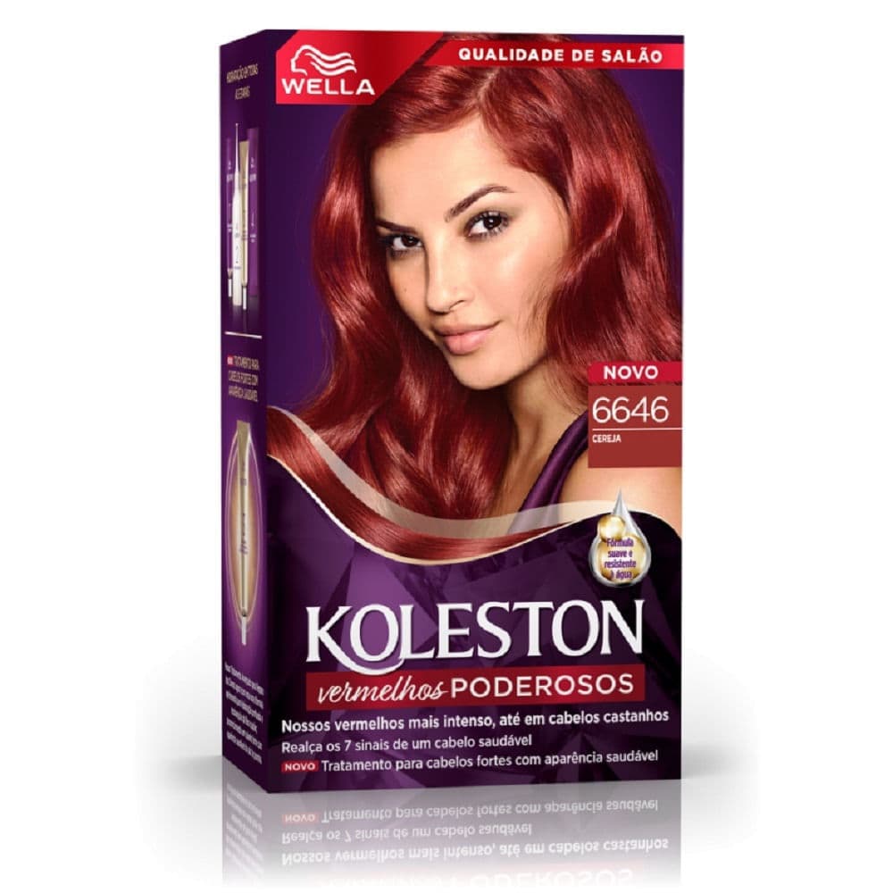 Tintura KOLESTON Vermelho 6646 Cereja