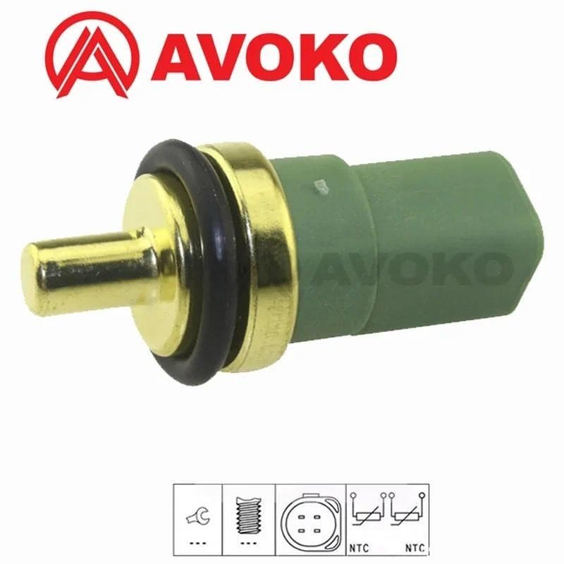 Sensor De Temperatura Do Líquido Refrigerante ECT , Interruptor Da Água Para Audi A3 A4 A6 B5 C5 TT RS6 Quattro 1.2 2.0