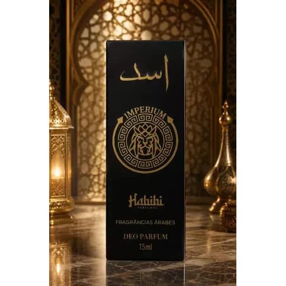 Mini Perfume Habibi - Imperium Masculino 15ml Longa Duração