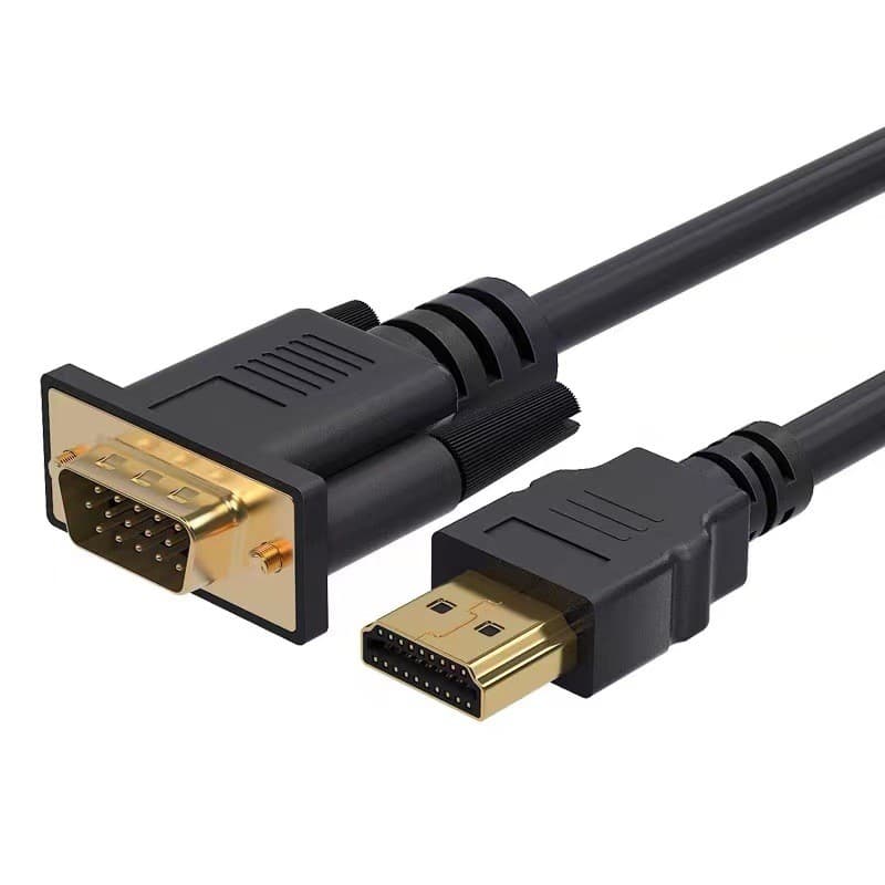 HDMI Macho para VGA Macho Cabo 1.8m PC Notebook TV Display