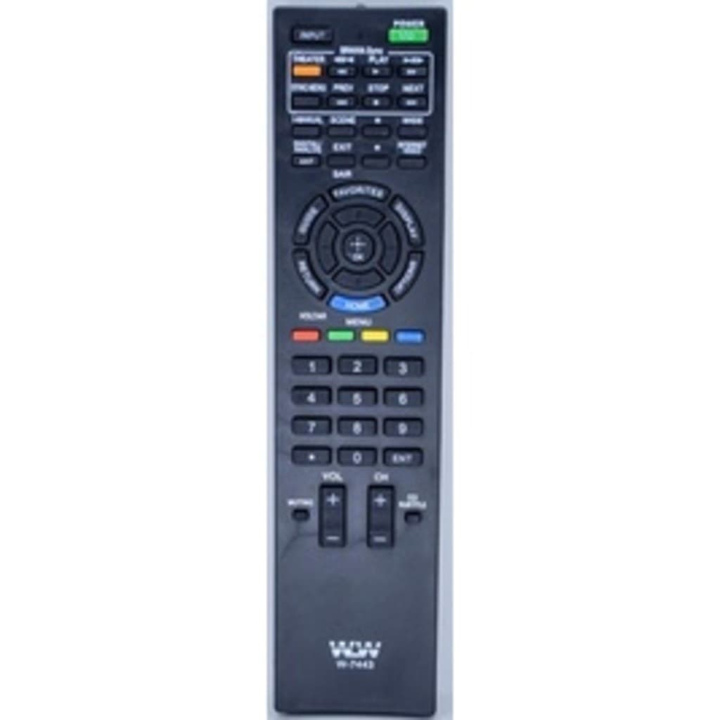 Controle Remote Lcd Para Sony Bravia 7443 - Substituto Compatível bc bc