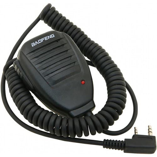 Microfone Mini Ptt De Ht Baofeng Uv5r 777s 888s Uv6r Uv6 Rádio Comunicador 777s Mike