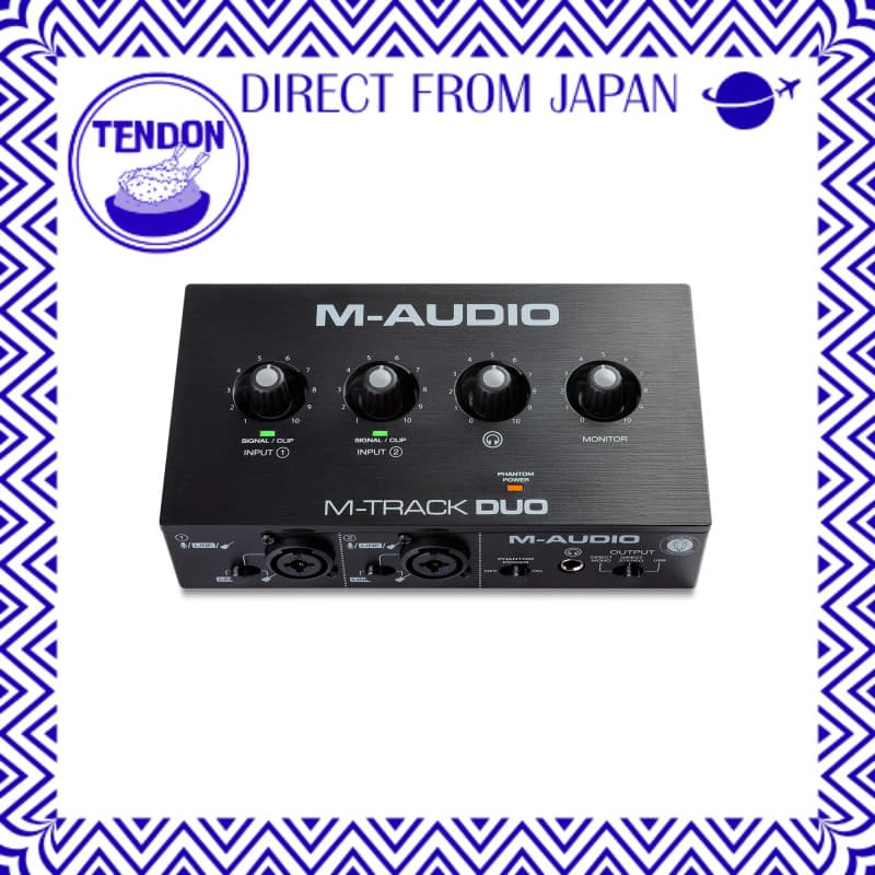 【DIRETO DO JAPÃO】M-Audio interface de áudio USB com software de produção musical para Mac e Windows — baixa ruído, para