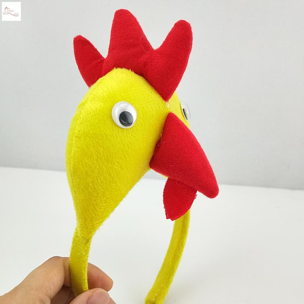Fantasia Festa Galo Bandana Antiderrapante Macio E Confortável Sem Escorregar Headbands Feriado Cosplay Vestir-Se Para S