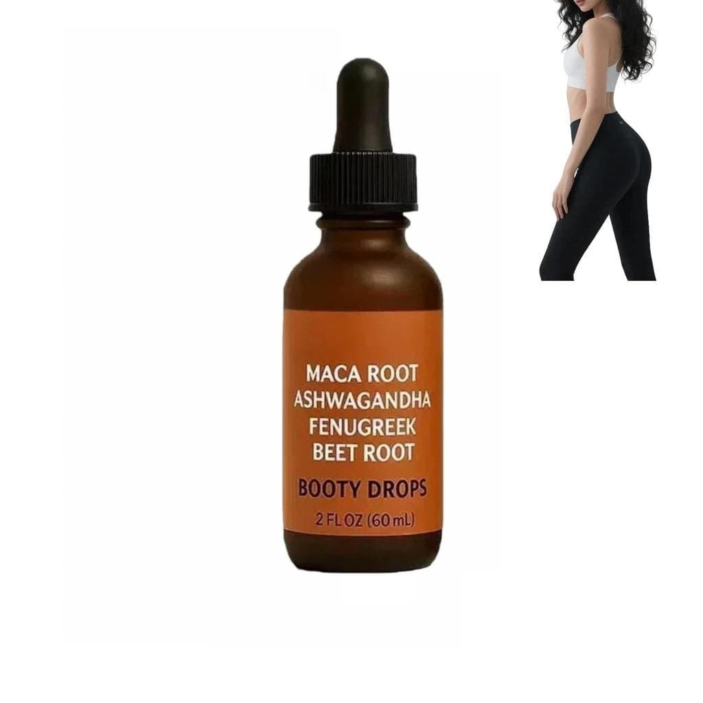 Booty Drops, 1 unidade de Booty Drops para Mulheres 2 Oz, essência de cuidado para firmeza dos quadris que nutre suaveme