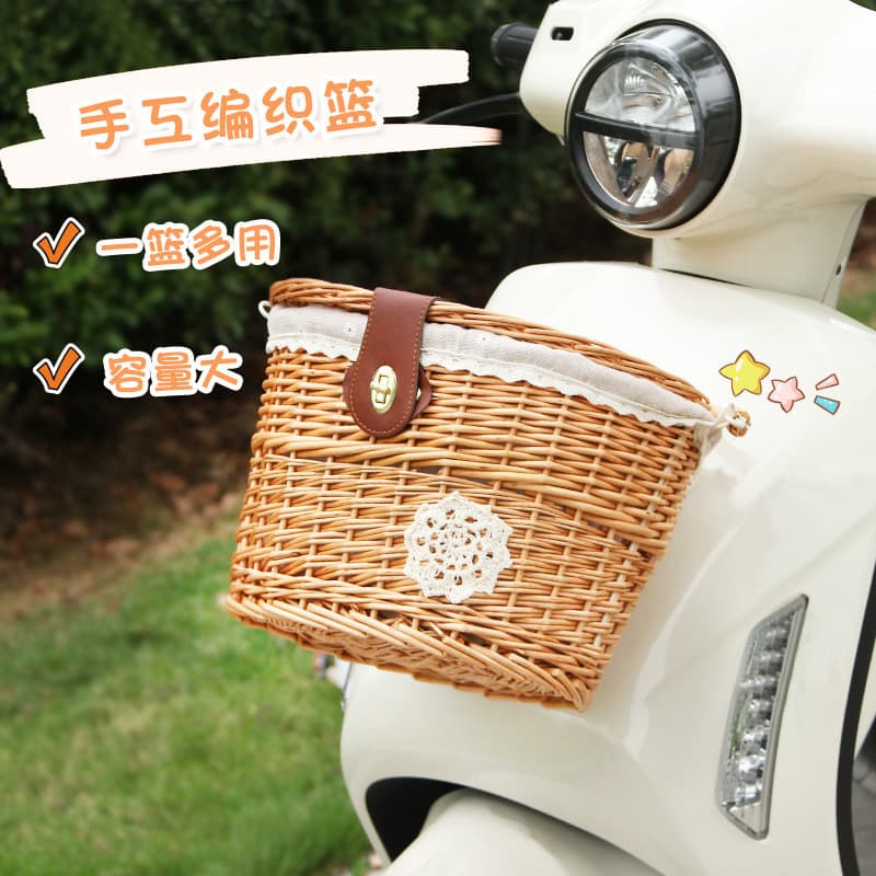Bolsa de bolso para armazenamento frontal de veículo elétrico, cesta de carro, armazenamento adequado para bateria Yadi,