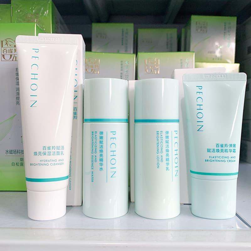 Pechoin saltitante rejuvenescedor brilho essência creme de água limpeza hidratante melhorando levantamento áspero endure