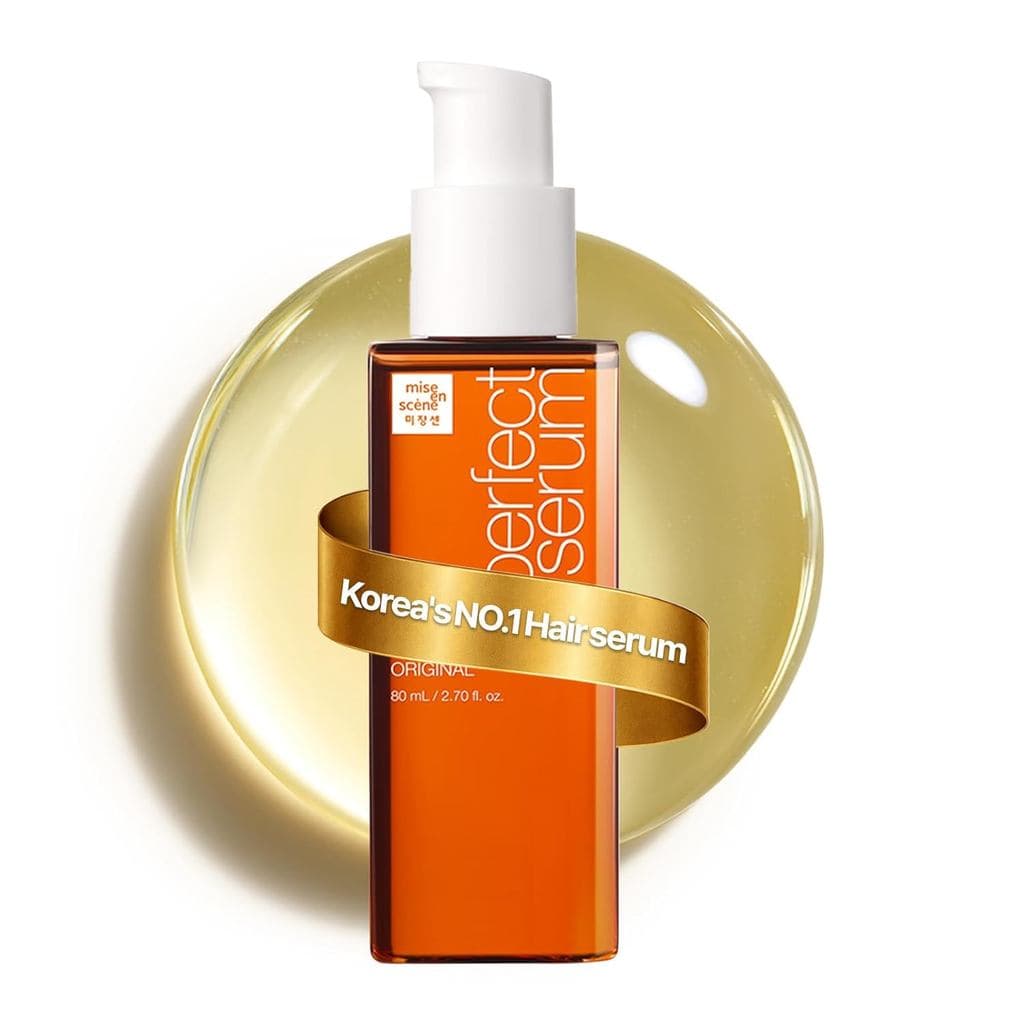 Mise En Scene Perfect Serum Original - Óleo Capilar Protetor Térmico para Cabelos Frisados e Secos |   Óleo de Argan |