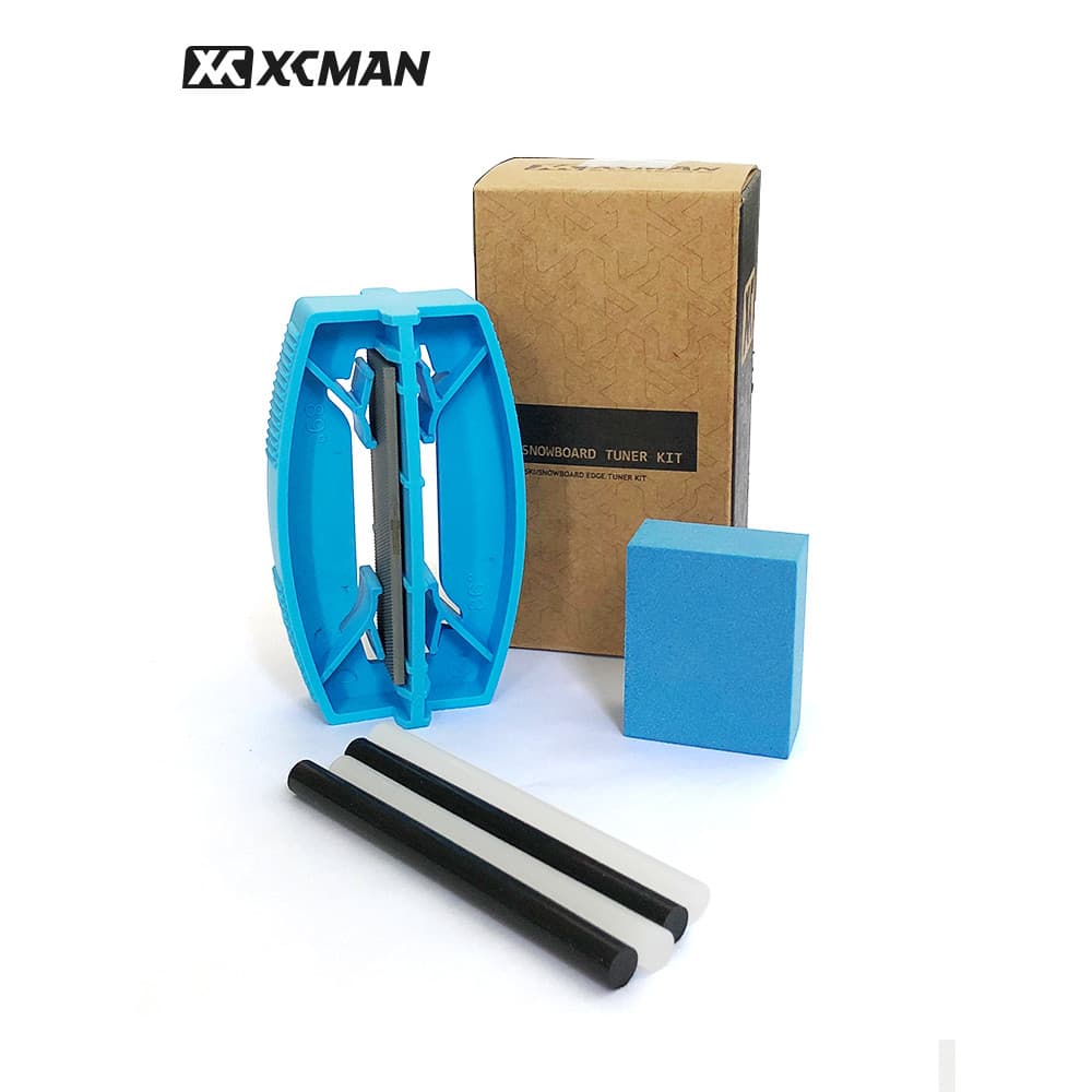 XCMAN Kit de reparo de lâmina de placa de esqui, placa única, placa dupla, lâmina de aço, polimento, manutenção Universa