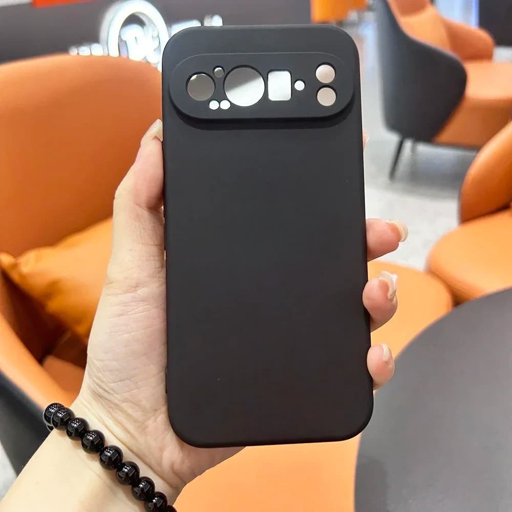 Capa De Silicone Líquido Para Google Pixel 11 Pro XL 10A 9A 8A 7A , Amigável À Pele , Prova De Choque