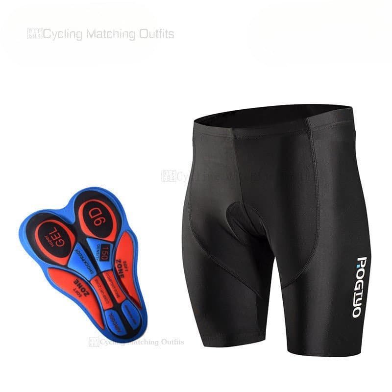 Bicycle Cycling Shorts Cycling Half Pants Silicone Seat Cushion Mountain Road Bike Shorts Quick-Drying Breathable Men Wo