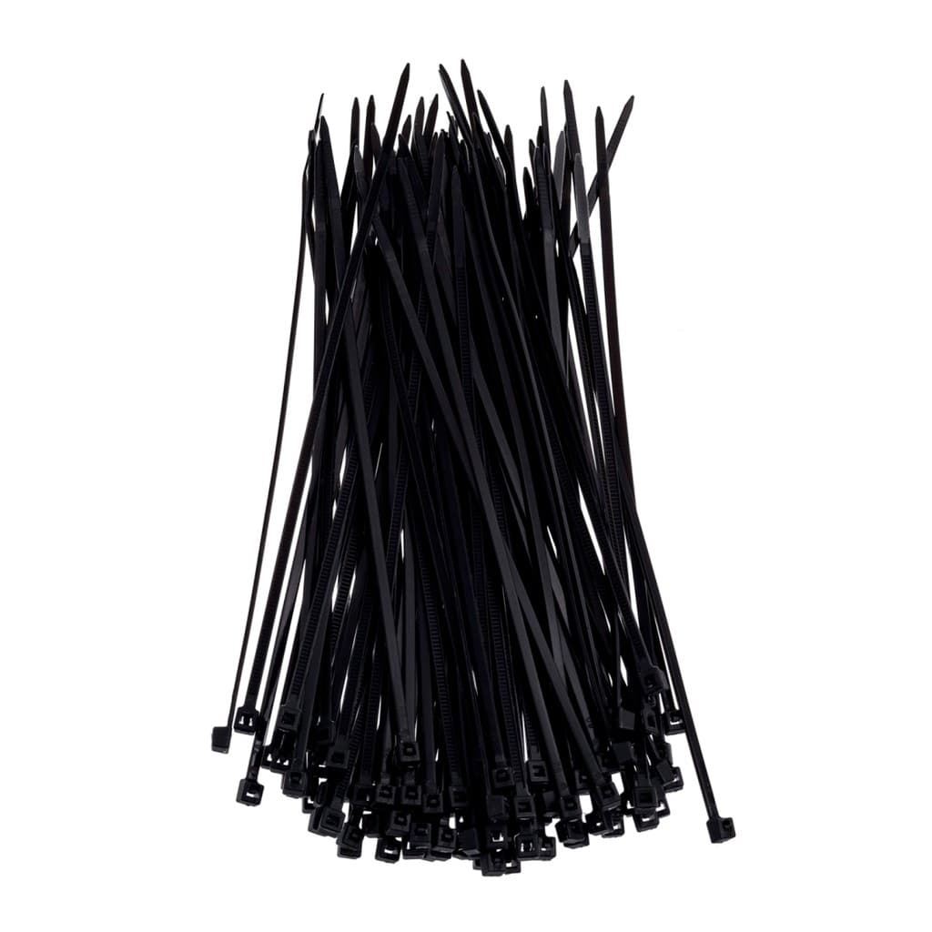 Abraçadeira de nylon 2,5X140 MM preto 100 unidades bemfixa enforca gato