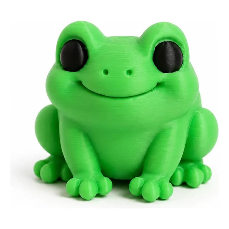 Mini Sapo Decorativo Impressão 3D Enfeite Colecionável
